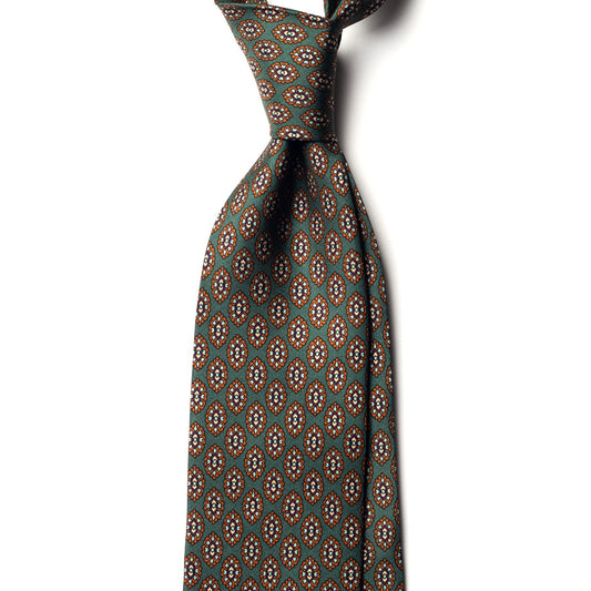 VINTAGE MEDALLION SILK TIE