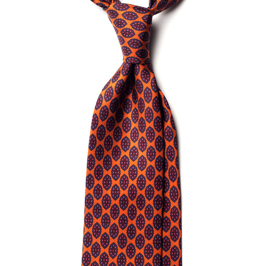 VINTAGE MEDALLION SILK TIE