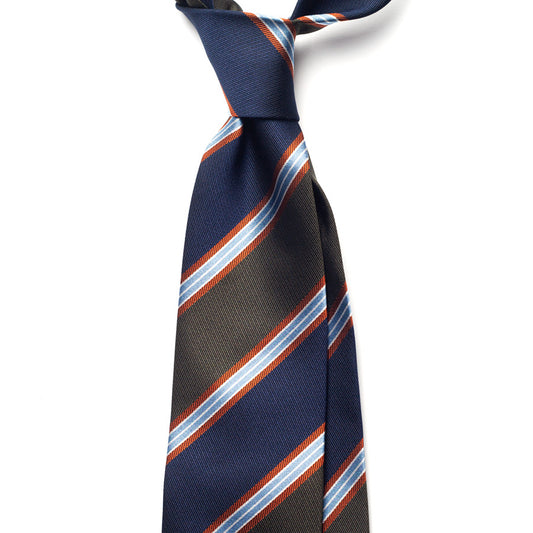 REPP STRIPE SILK TIE