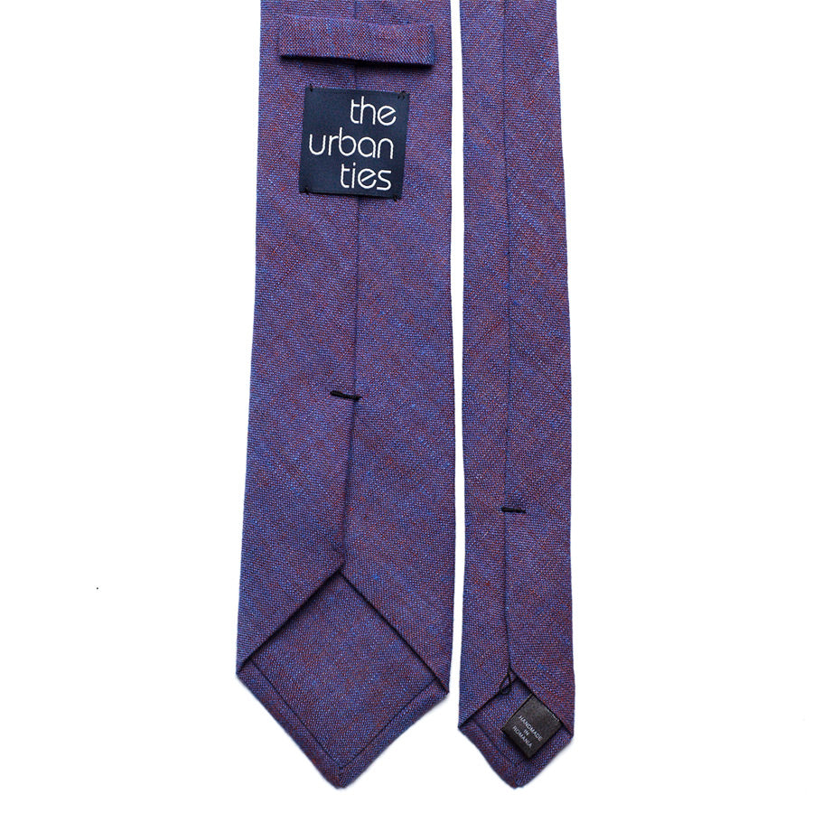 PURPLE LINEN TIE