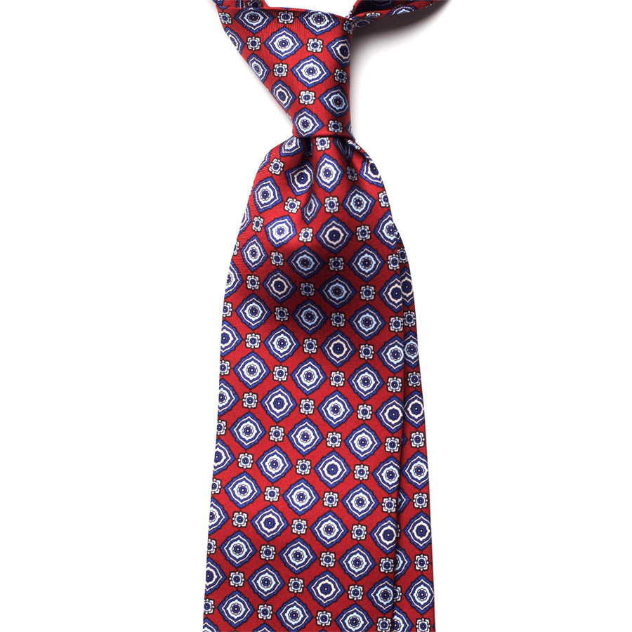 VINTAGE MEDALLION SILK TIE