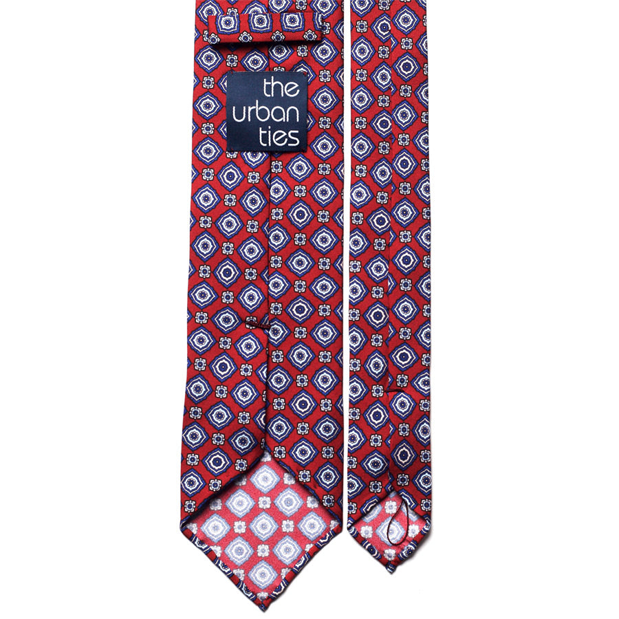 VINTAGE MEDALLION SILK TIE