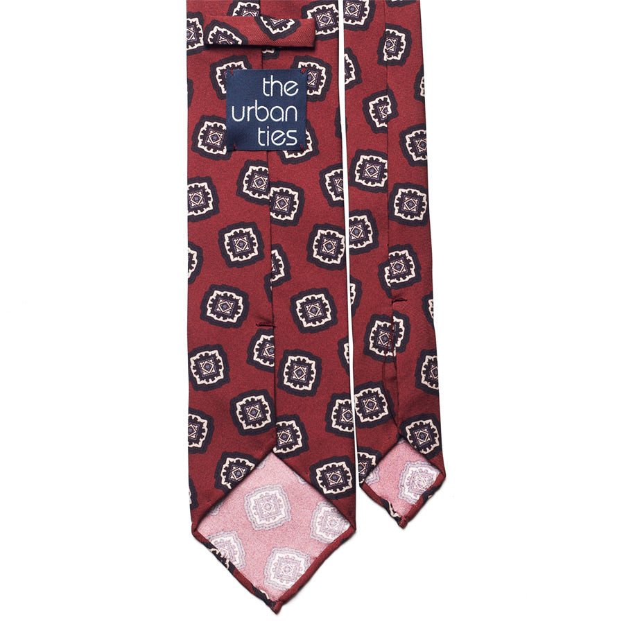 VINTAGE MEDALLION SILK TIE