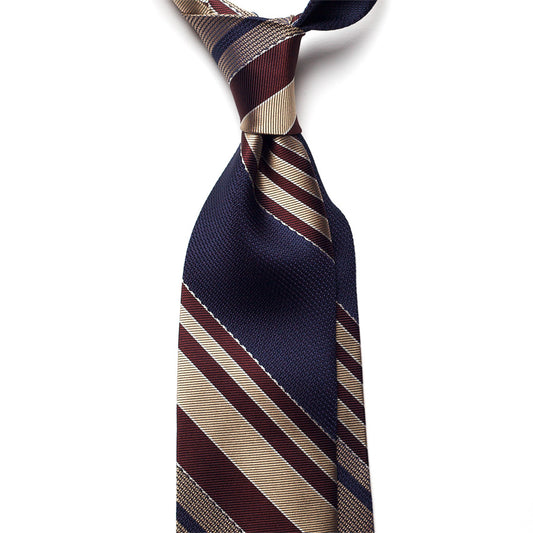 REPP STRIPE SILK TIE