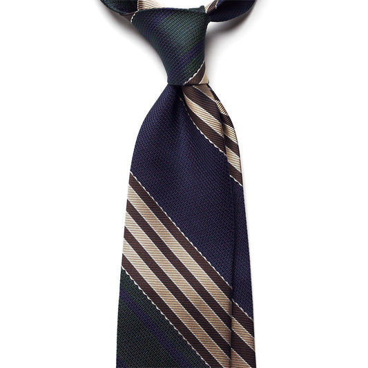 REPP STRIPE SILK TIE