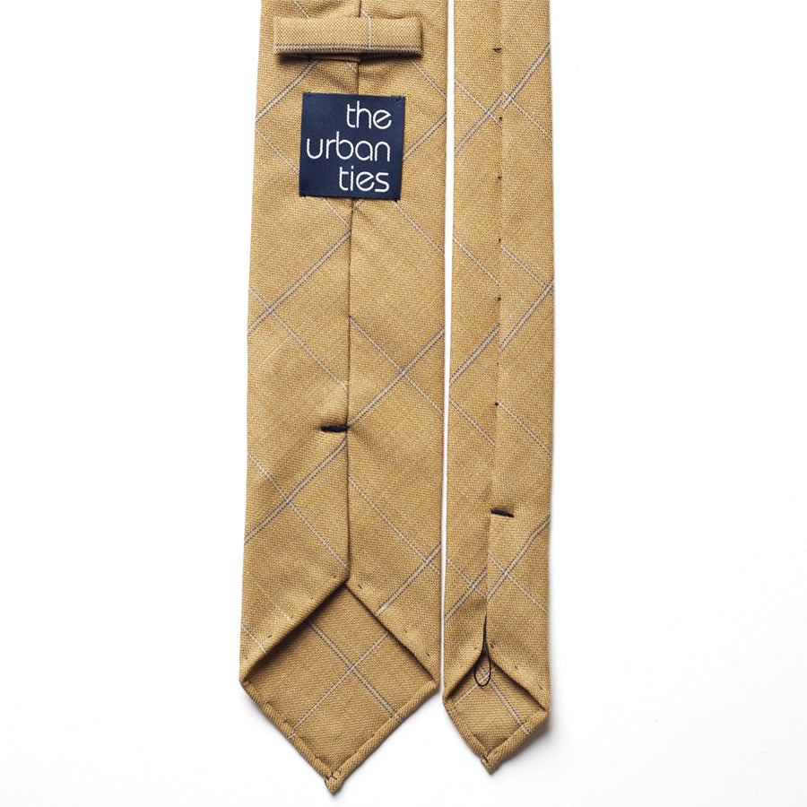 WINDOWPANE WOOL/SILK TIE