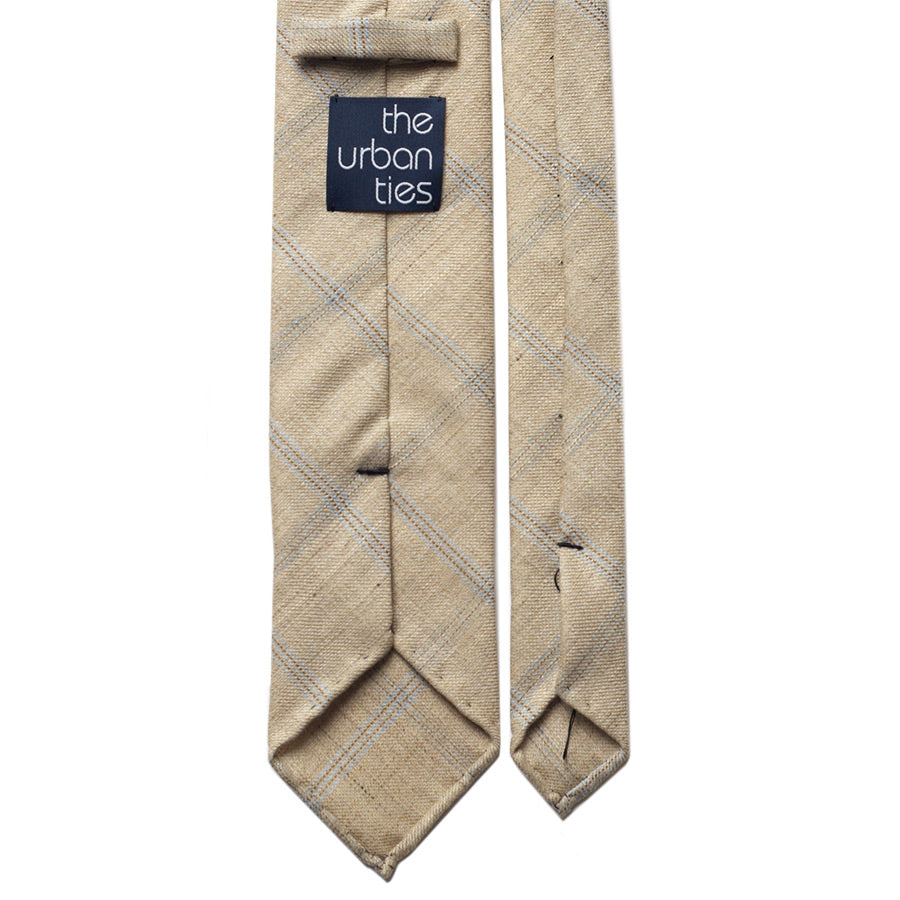 WINDOWPANE WOOL/SILK TIE