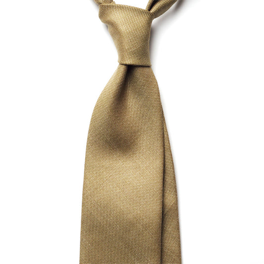 SOLID WOOL/SILK TIE