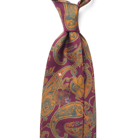 PAISLEY SILK TIE