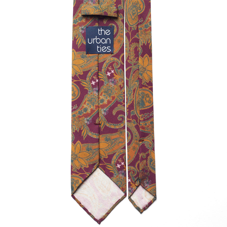 PAISLEY SILK TIE