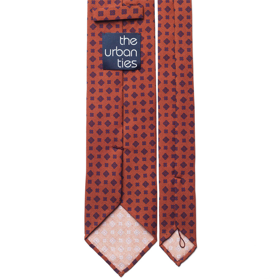 GEOMETRIC SILK TIE