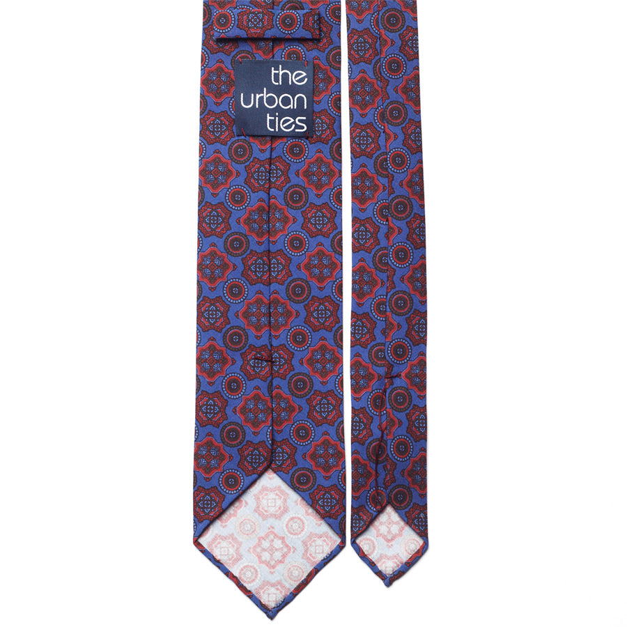 VINTAGE MEDALLION SILK TIE