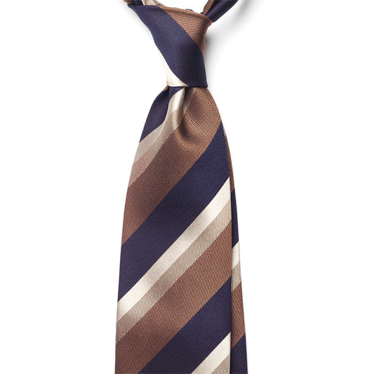 REPP STRIPE SILK TIE