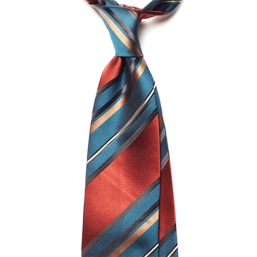 REPP STRIPE SILK TIE