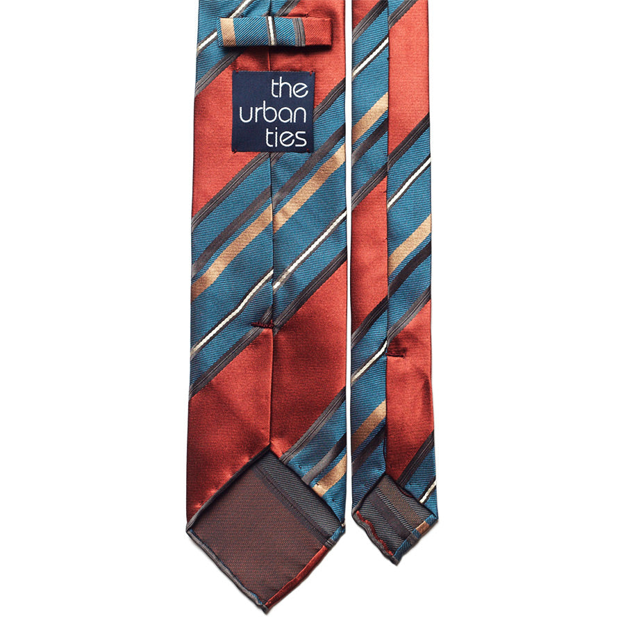 REPP STRIPE SILK TIE