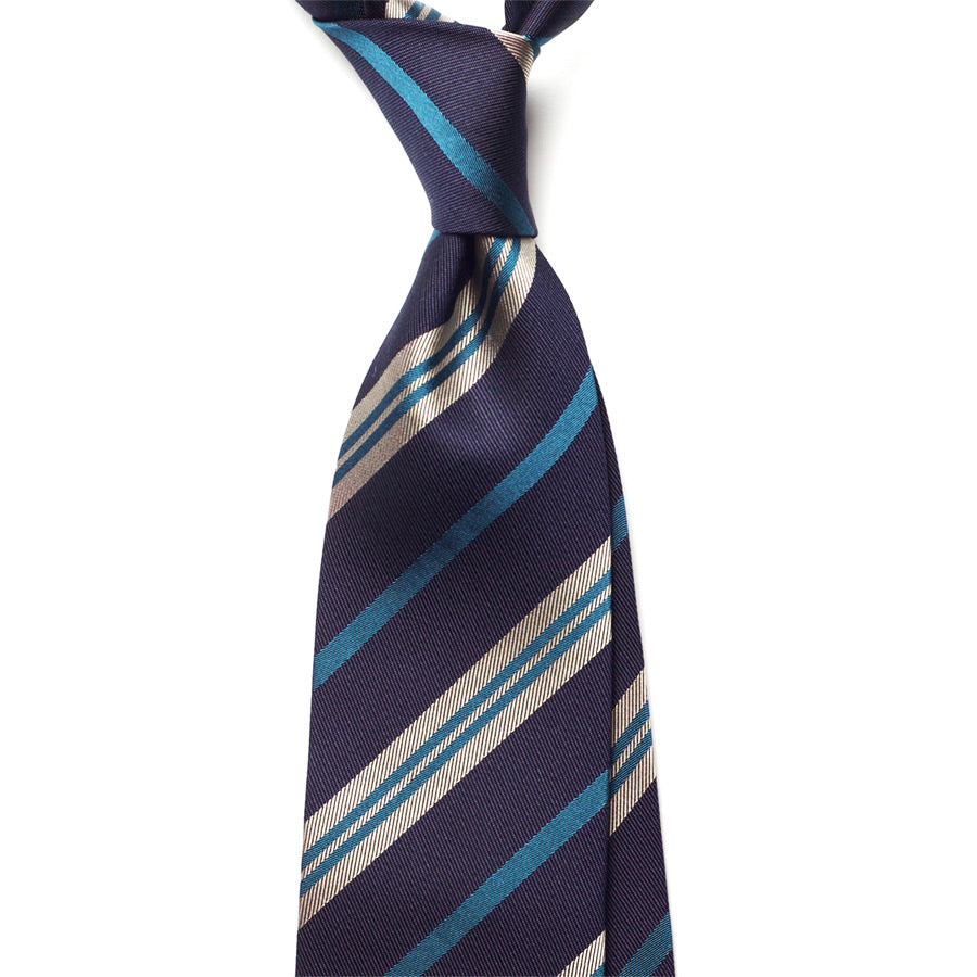 REPP STRIPE SILK TIE