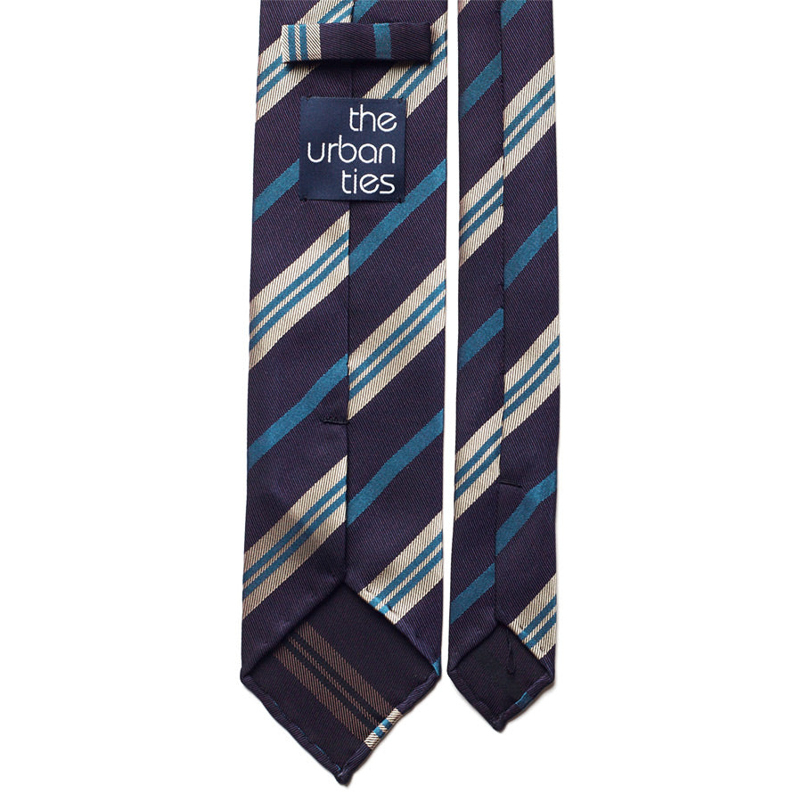 REPP STRIPE SILK TIE