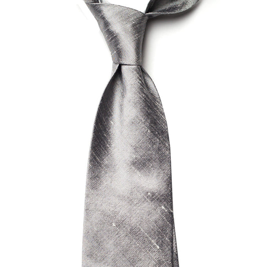 SHANTUNG SILK TIE