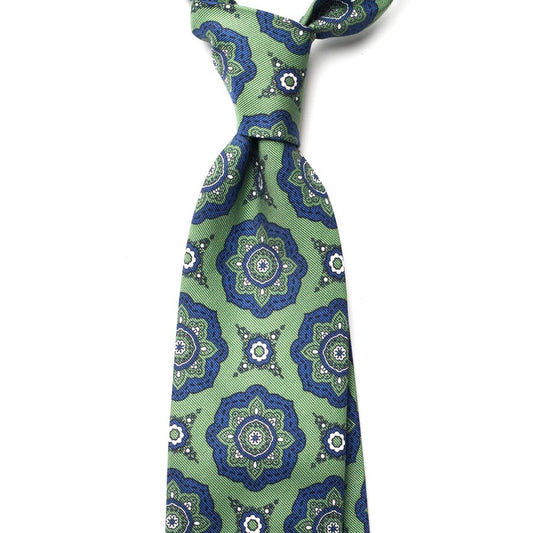 VINTAGE MEDALLION SILK TIE
