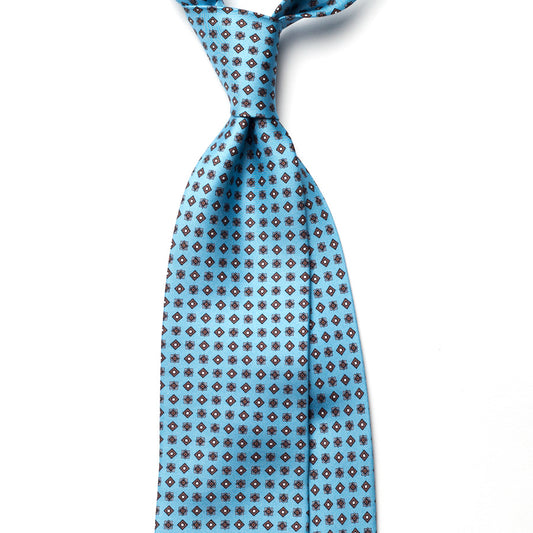 GEOMETRIC SILK TIE