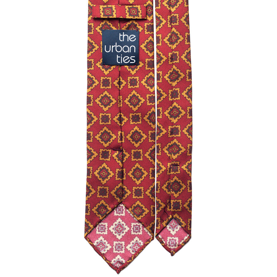 VINTAGE MEDALLION SILK TIE