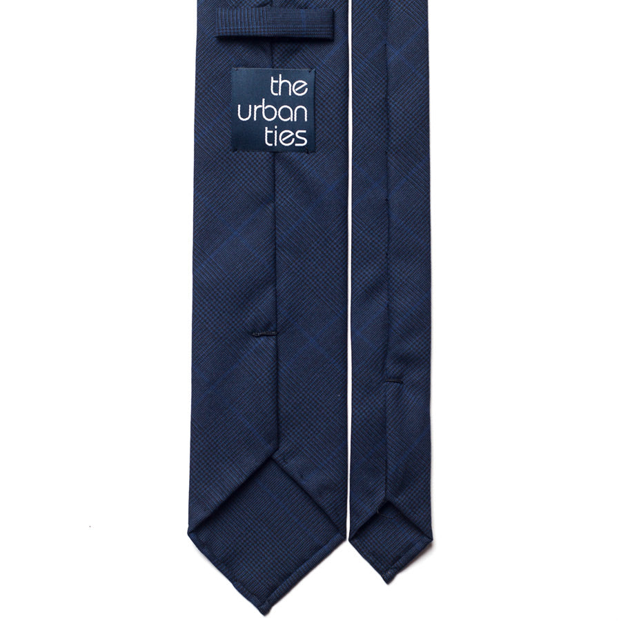 GLENCHECK WOOL TIE