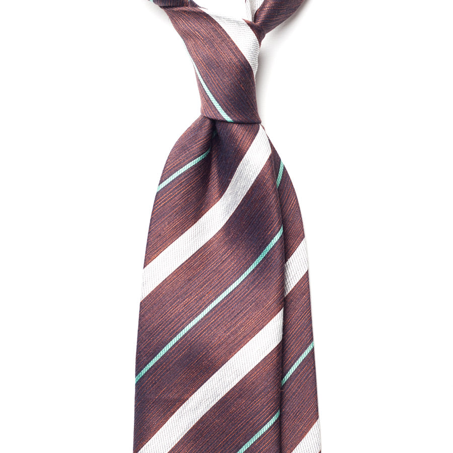 REPP STRIPE SILK TIE