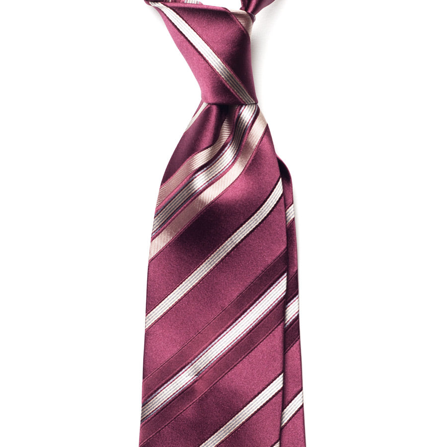 REPP STRIPE SILK TIE