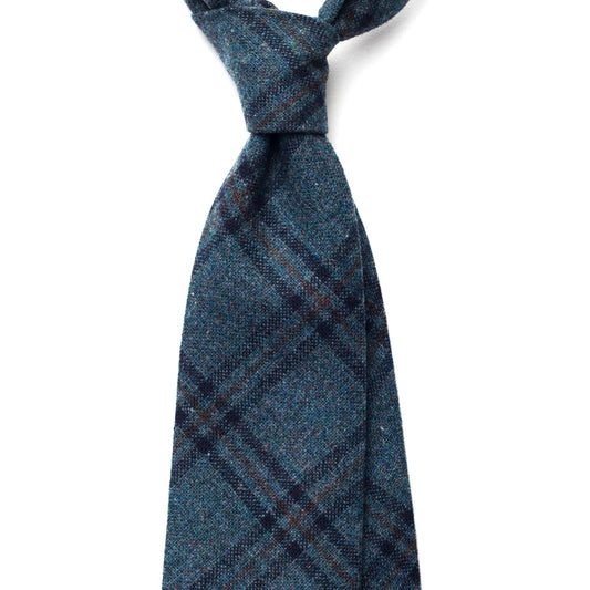 PLAID TWEED TIE