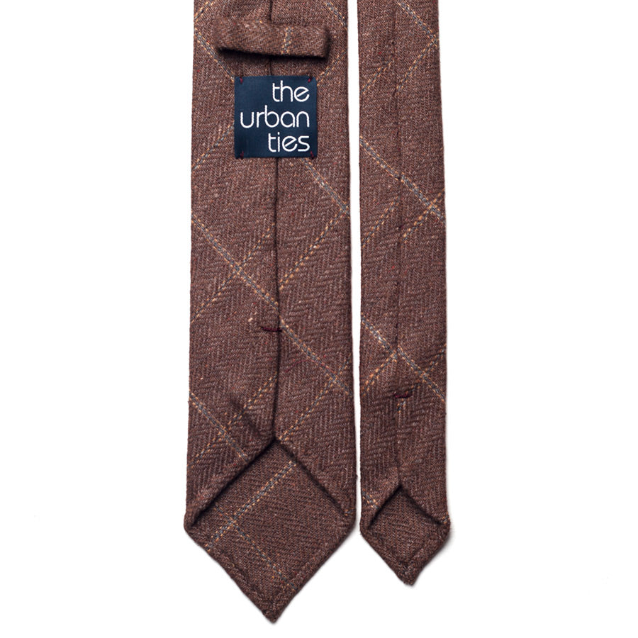 WINDOWPANE WOOL TIE