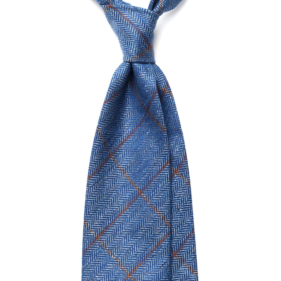 WINDOWPANE WOOL TIE