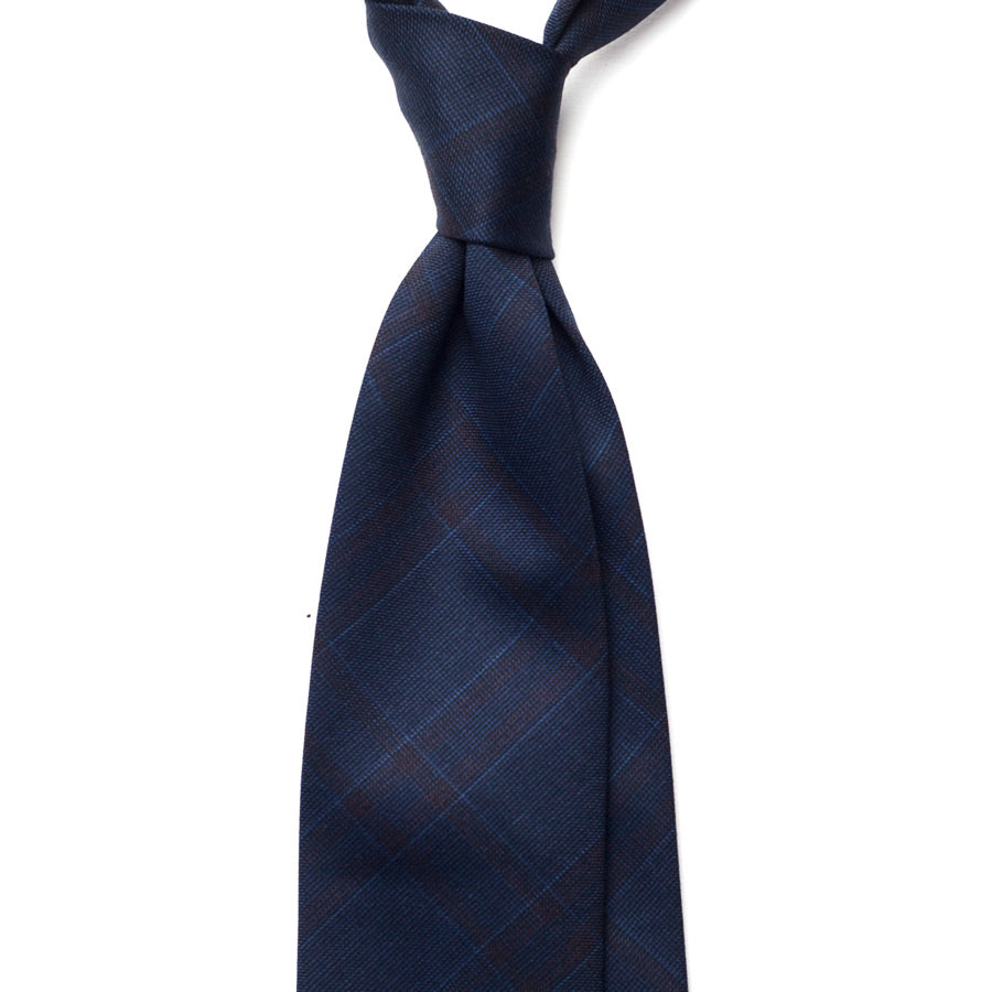 PLAID WOOL TIE