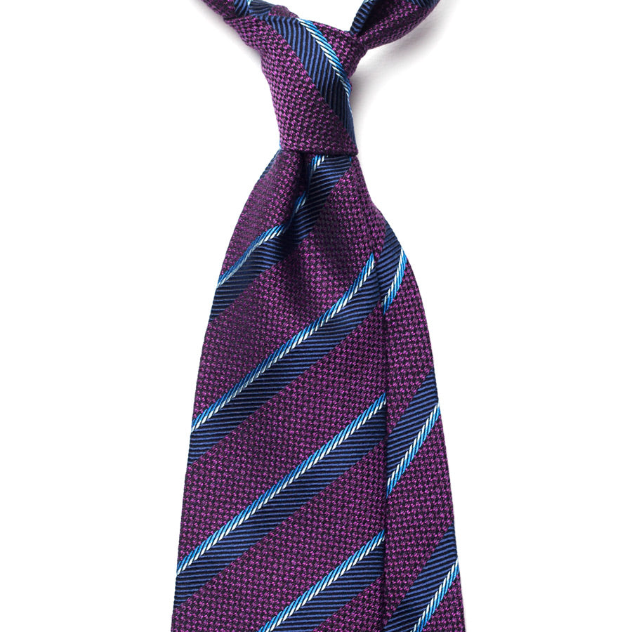 REPP STRIPE SILK TIE