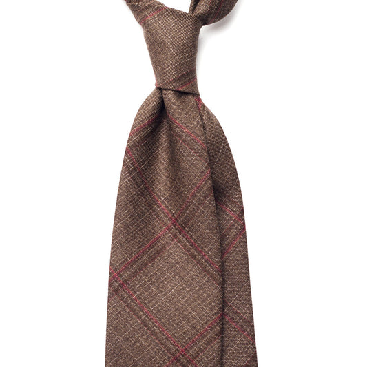 WINDOWPANE WOOL TIE