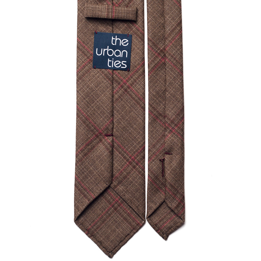 WINDOWPANE WOOL TIE