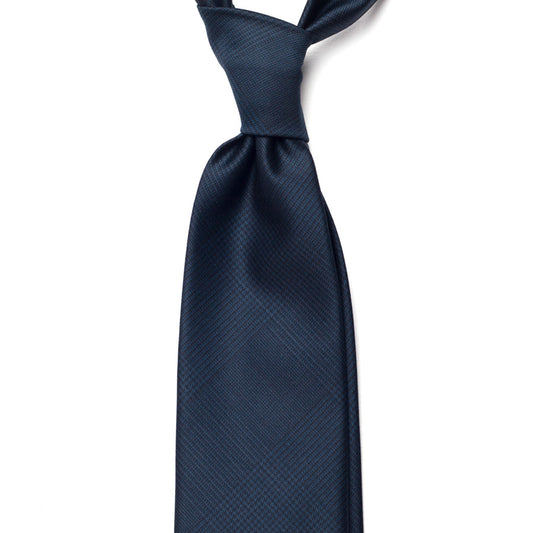 GLEN CHECK WOOL TIE