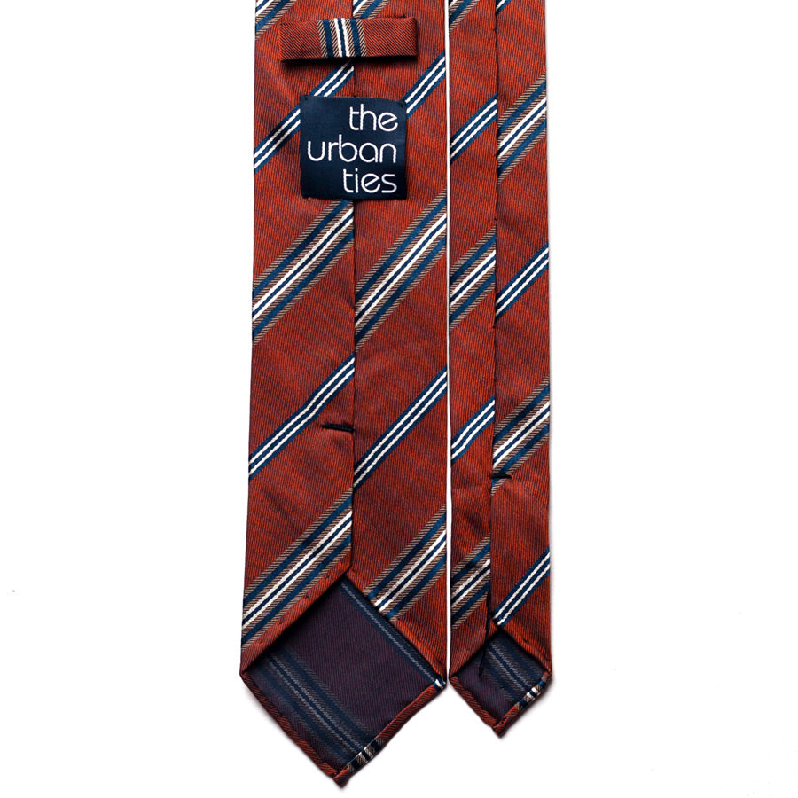 REPP STRIPE SILK TIE