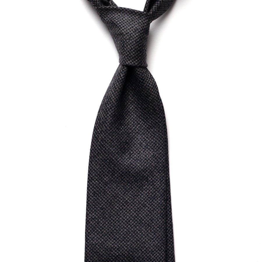 HOUNDSTOOTH WOOL TIE