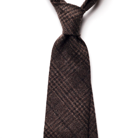 GLEN CHECK TWEED TIE