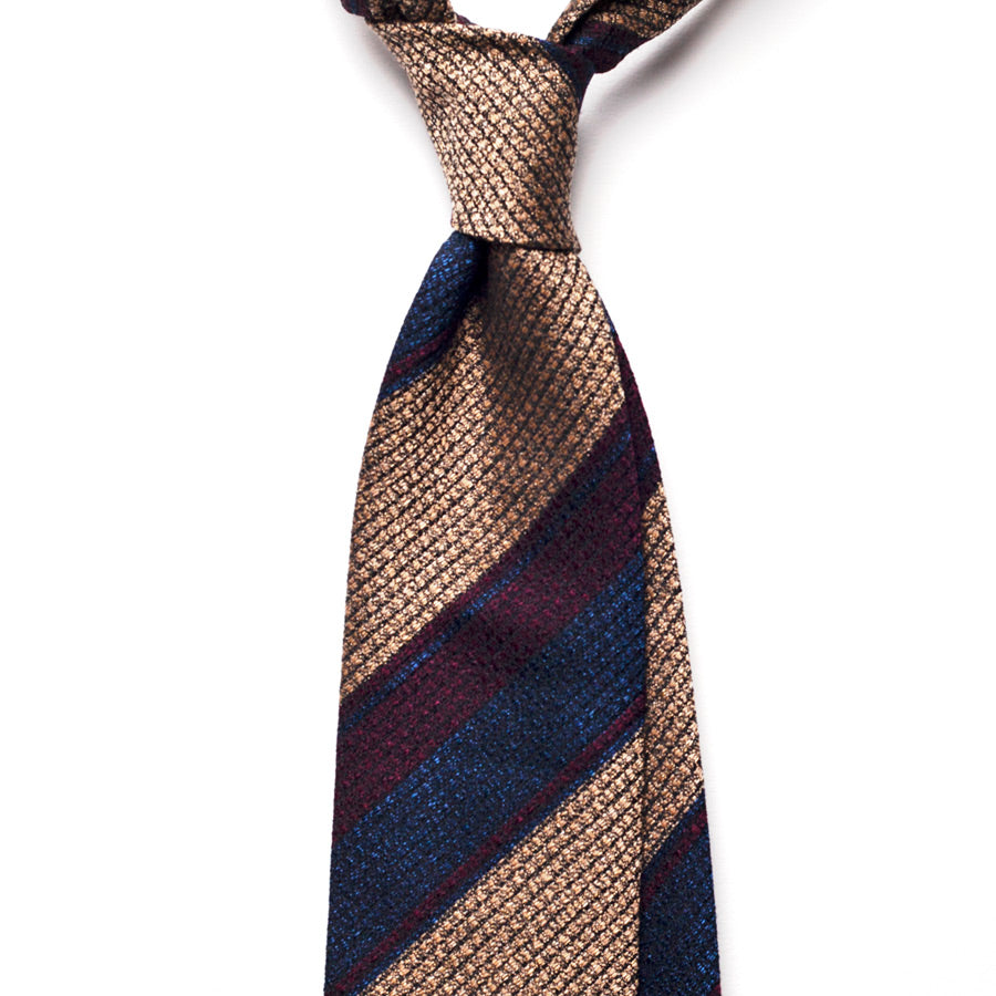 REPP STRIPE SILK TIE