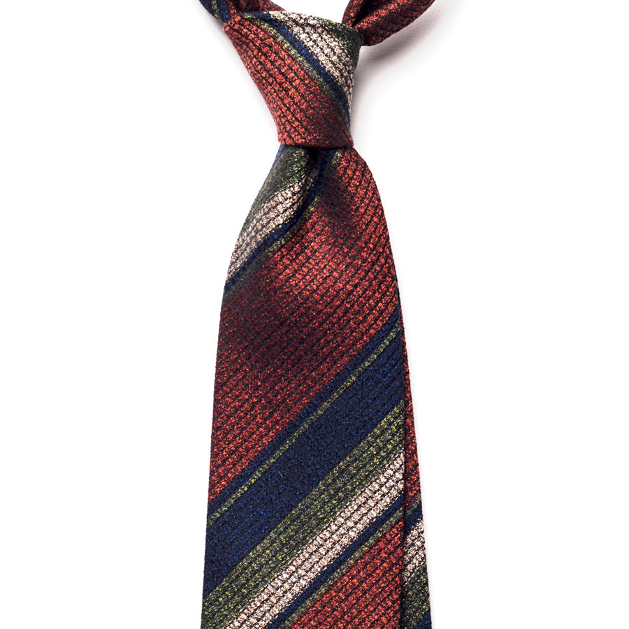 REPP STRIPE SILK TIE