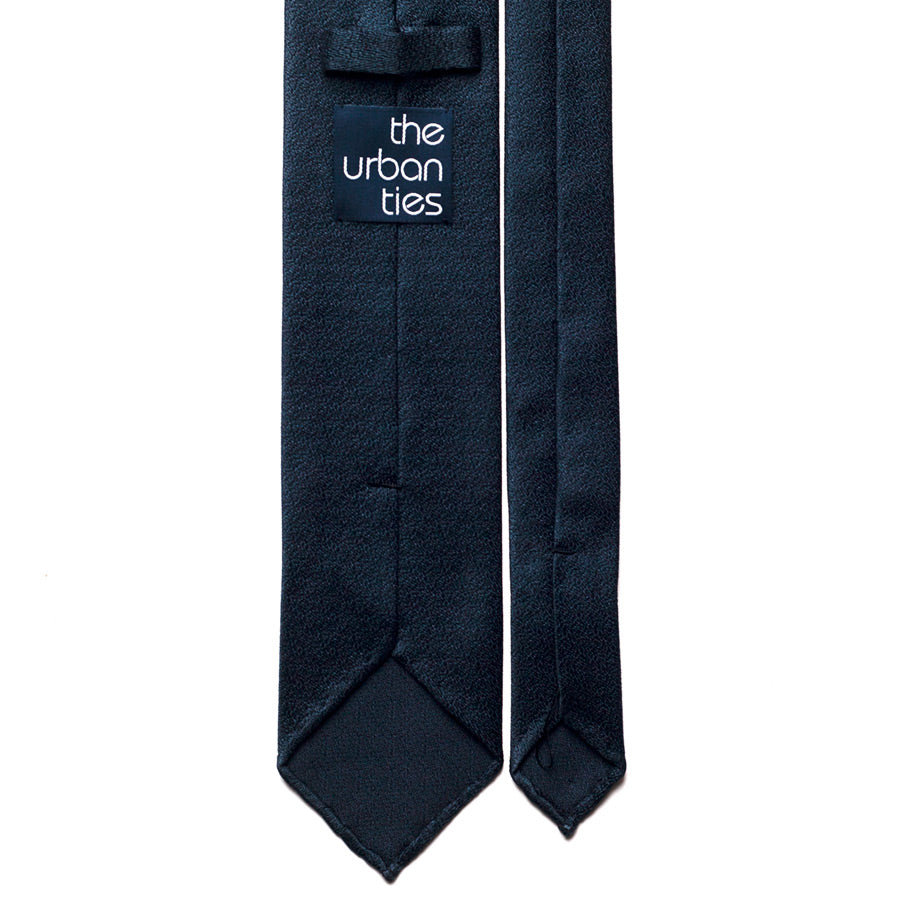 NAVY SILK TIE