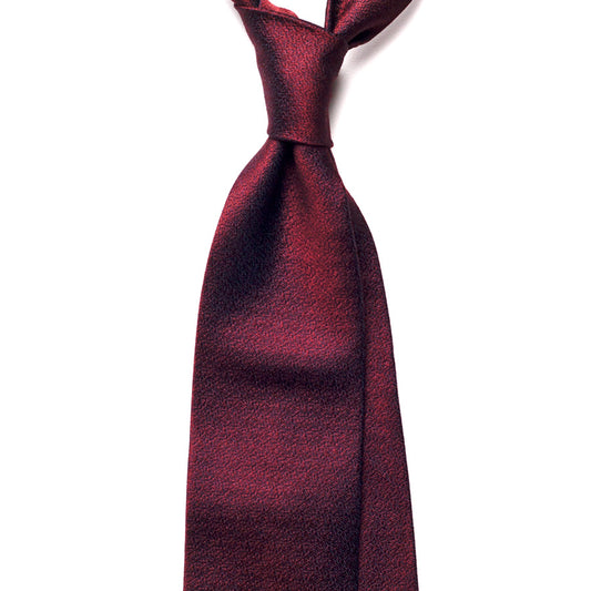 BURGUNDY SILK TIE