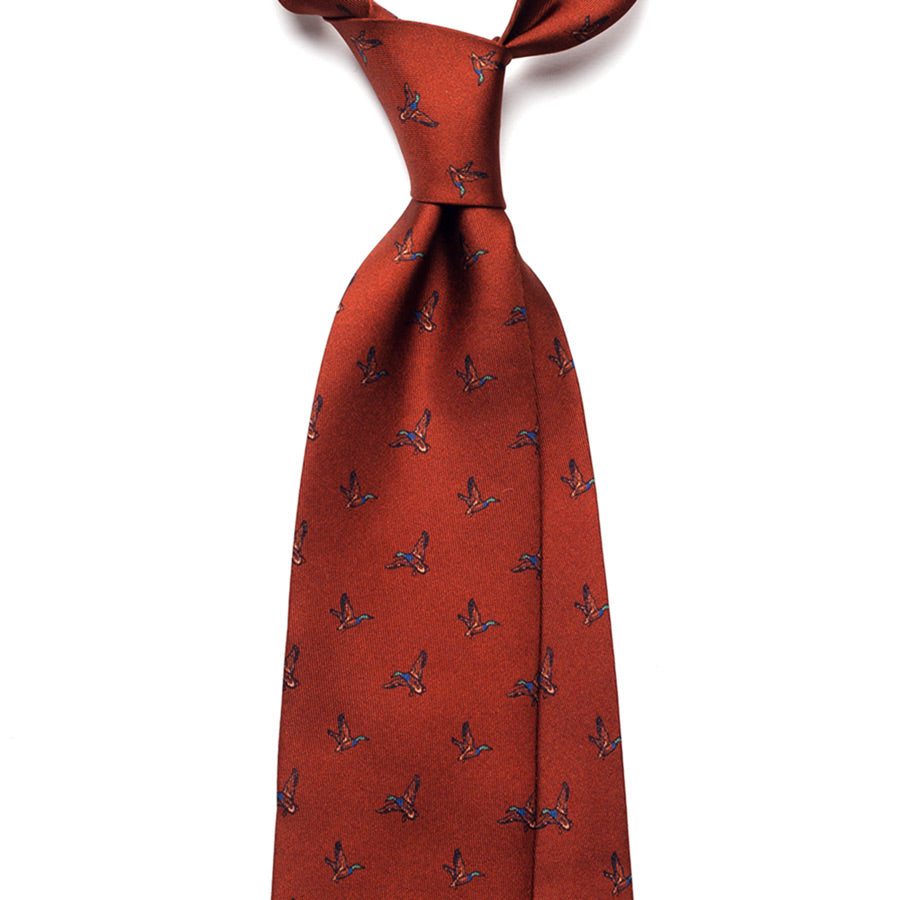 HUNTING SILK TIE