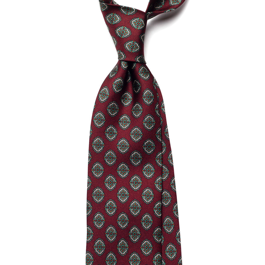 VINTAGE MEDALLION SILK TIE