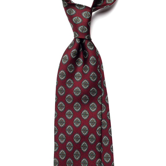 VINTAGE MEDALLION SILK TIE