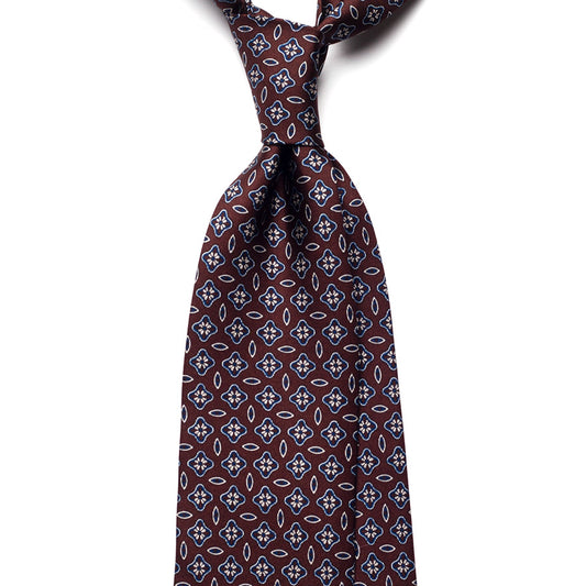 GEOMETRIC SILK TIE