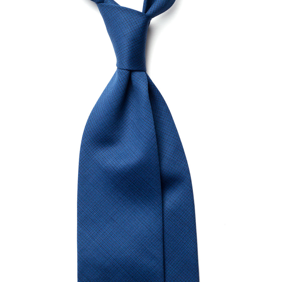 GLEN CHECK WOOL TIE