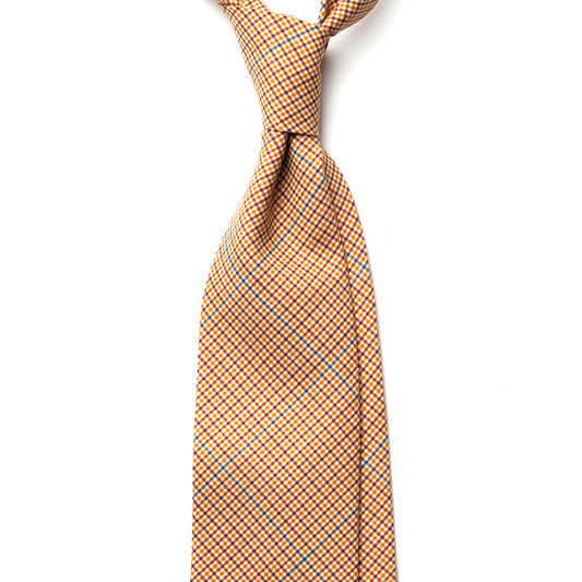 GUN CHECK WOOL TIE