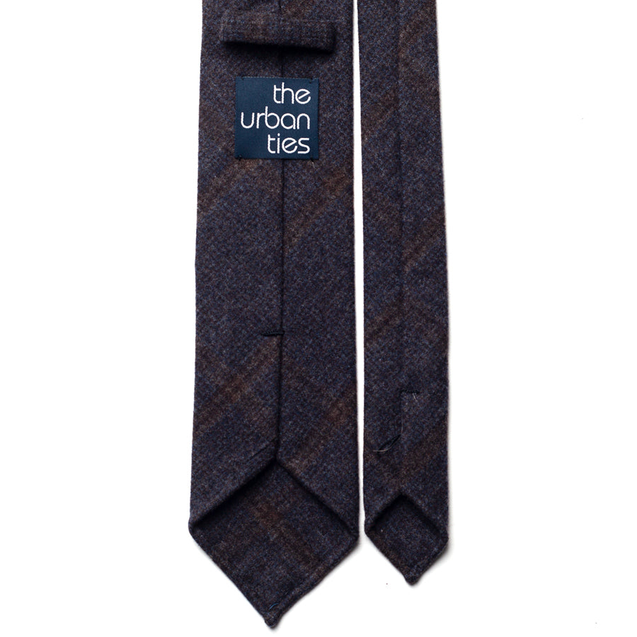 WINDOWPANE CASHMERE TIE
